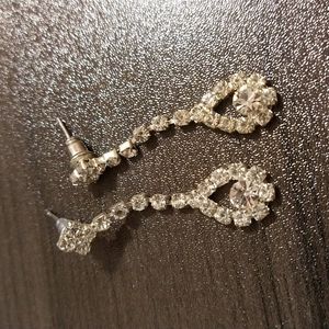 Earrings, cubic zirconia